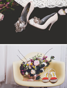 Mars 2015 - Inspiration Mariage de Violette Tannenbaum et les Fleurs de Pauline - Chaussures Ruppert Sanderson