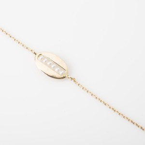 LITTLE PEPITE -@ Bracelet souple GRAIN DE PERLE