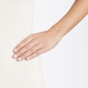LITTLE PEPITE -@ Bracelet souple GRAIN DE PERLE