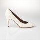 Michel Vivien - Escarpins HOCHE 85 classiques blanc naturel