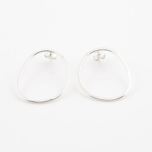 ELOÏSE FIORENTINO - Boucles d'oreilles rondes "AU FIL DE L'EAU"