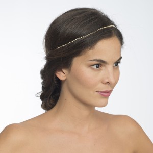 CECILE BOCCARA -@ Headband ou collier PETIT GRAIN