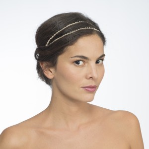 CECILE BOCCARA -@ Headband ou collier TORSADE