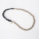 Maison Michel - Headband DORIS petite tresse de fines chaînes or pâle